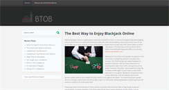 Desktop Screenshot of btob-maroc.com